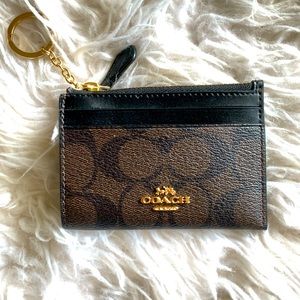 Coach Mini Skinny Id Case wallet